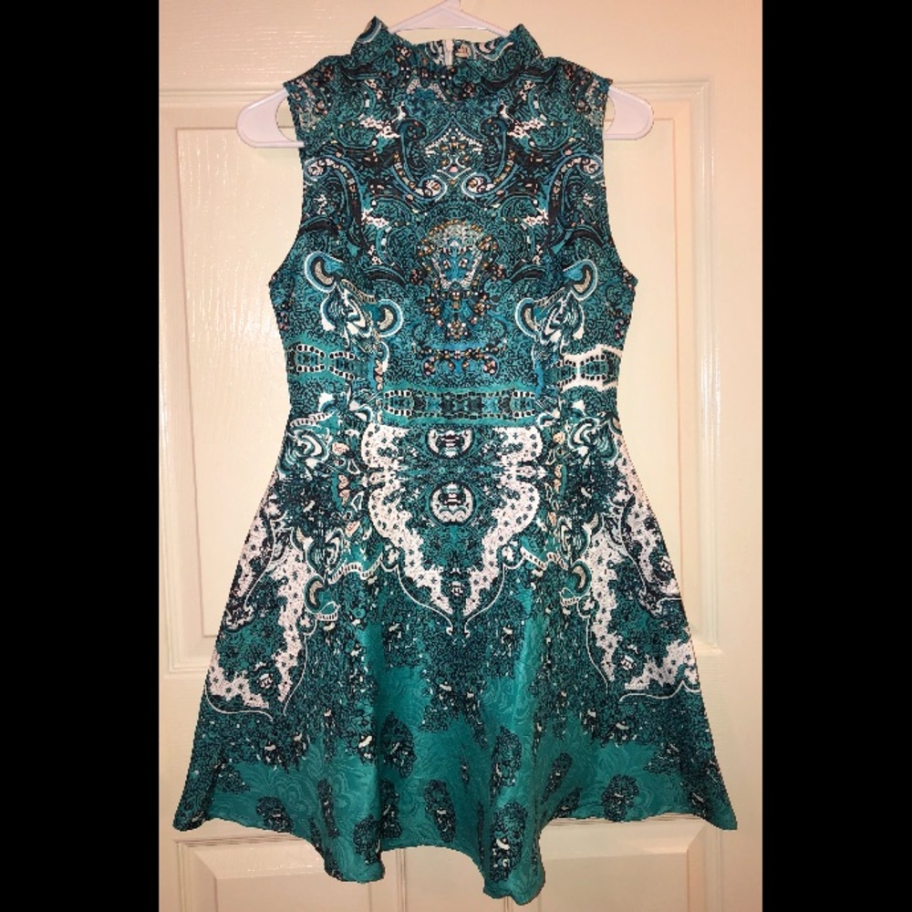 High-Neck Dress